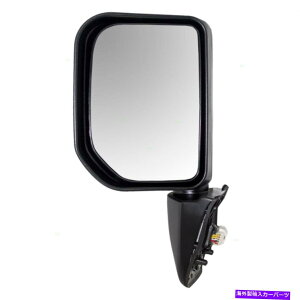 US~[ g^FJN[U[07-14hCo[TChp[~[W/vKXƃnEWO Fits Toyota FJ Cruiser 07-14 Drivers Side Power Mirror w/ Lamp Glass & Housing