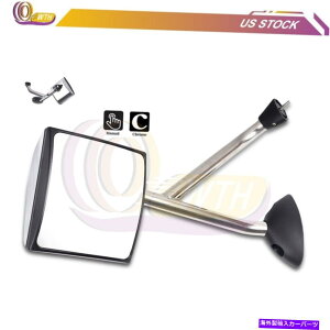 US�~���[ 2008 - 17�N�̍��ۃn�[�x�X�^�[�v���X�^���g���N�^�[�g���b�N��RH�N�����t�[�h�~���[ RH Chrome Hood Mirror For 2008-17 International Harvester ProStar Tractor Truck�y���s�A���i�z