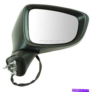 US~[ TRQGNXeAp[~[Mw/^[VOiubNRH RFTCh}c_6 new TRQ Exterior Power Mirror Heated w/ Turn Signal Black RH RF Side for Mazda 6 New