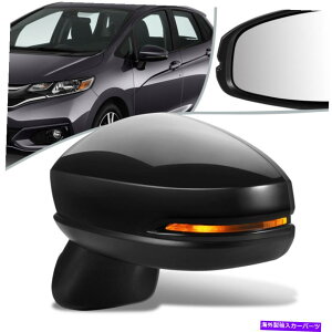 US�~���[ �t�B�b�g15-20�z���_�t�B�b�g�p���[+���M�^�[���M���h���C�o�[�T�C�h�~���[��HO1320333 Fit 15-20 Honda FIT Power+ Heated Turn Signal Driver Side Mirror Left HO1320333�y���s�A���i�z