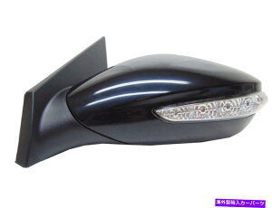 US~[ 11-14̃TCh~[q_C\i^p[MMh\ȃhCo[ Side Mirror for 11-14 Hyundai Sonata Power Heated Signal Paintable Driver Side