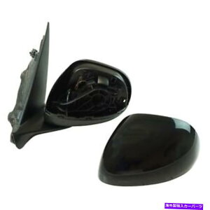 US�~���[ �G�N�X�e���A�p���[�~���[���M���ꂽ�������炩��LH�h���C�o�[�T�C�h�t�B�A�b�g500L�V���� Exterior Power Mirror Heated Black Smooth LH Driver Side for Fiat 500L New