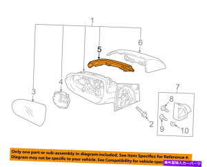 US�~���[ �q�����_�COEM�A�N�Z���g�h�A�T�C�h���A�r���[�~���[���s�[�^�[�����v�E87624H9000 HYUNDAI OEM Accent Door Side Rear View Mirror-Repeater Lamp Right 87624H9000