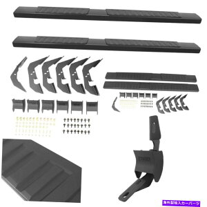 Nerf Bar �E�F�X�e�B��28-71035�u���b�NR7 7 "�V���o���[�h/�V�G���N���[�L���u�p�̕��̃����j���O�{�[�h Westin 28-71035 Black R7 7" Wide Running Boards for Silverado/Sierra Crew Cab