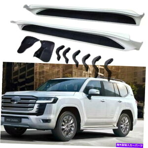 Nerf Bar hN[U[LC300 J300 2021 2022TChXebvNERFo[jO{[hɓK2PC 2Pcs Fit for Land Cruiser LC300 J300 2021 2022 Side Step Nerf Bar Running Board