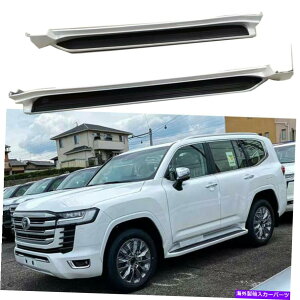 Nerf Bar hN[U[LC300 J300 2021 2022TChXebvi[to[jO{[hɓK Fits for Land Cruiser LC300 J300 2021 2022 Side Step Nerf Bar Running Board