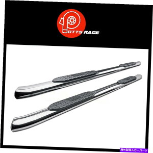 Nerf Bar EFXeBI[oi[to[5 "ꂽXeXtBbg08-14VG/Vo[hvgbNX Westin Oval Nerf Bars 5"Polished Stainless Fits 08-14 Sierra/Silverado PRO TRAXX