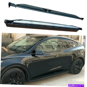 Nerf Bar eXfY 2020-2022TChXebvjO{[hNERFo[veN^[ɓK Fits for Tesla Model Y 2020-2022 Side Step Running Board Nerf Bar Protector