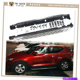 Nerf Bar 2PCSランニングボードサイドステップnerf bar fot for volvo xc40 xc 40 2018 2019 2020 2Pcs Running Board Side Steps Nerf Bar Fit for Volvo XC40 XC 40 2018 2019 2020