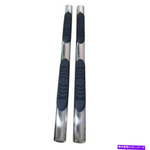 Nerf Bar �g���C��FX A7088S 5 "�ȉ~�`��wtw�T�C�h�o�[�V�{���[�V���o���[�h1500�p�l���t�o�[ Trail FX A7088S 5" Oval WTW Side Bars Nerf Bar For Chevy Silverado 1500