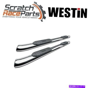 Nerf Bar �E�F�X�e�B����F-150 15-18/F-250 17-18 Pro Traxx Oval Nerf Bars 5  Westin Fits F-150 15-18/F-250 17-18 PRO TRAXX Oval Nerf Bars 5Polished�y���s�A���i�z