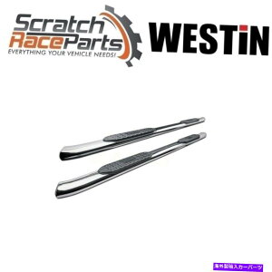 Nerf Bar �E�F�X�e�B����F-150 15-18/F-250 17-18 Pro Traxx Oval Nerf Bars 5  Westin Fits F-150 15-18/F-250 17-18 PRO TRAXX Oval Nerf Bars 5Polished�y���s�A���i�z