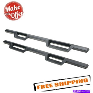 Nerf Bar Westin 56-14135 4 "HDXLu̒̍hbvXebvXebvv[gt Westin 56-14135 4" HDX Cab Length Black Drop Steps with Black Steps Plates