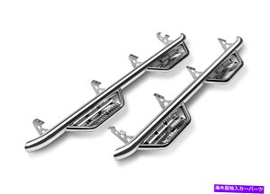 Nerf Bar n-fab HPC1775cc-ss Silverado/sierra 2500/3500 HD用のポリッシュSS nerfステップバー N-Fab Hpc1775cc-Ss Polished Ss Nerf Step Bars For Silverado/Sierra 2500/3500 Hd