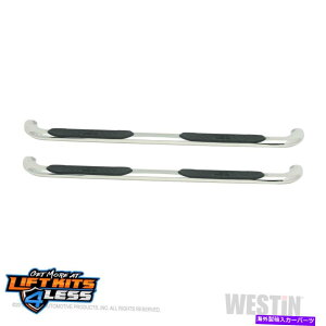 Nerf Bar Westin 21-4080 Platinum�V���[�Y4 2019-20 RAM 1500�N���[�L���u�p�̑ȉ~�`�̃X�e�b�v�o�[ Westin 21-4080 Platinum Series 4 Oval Step Bar for 2019-20 Ram 1500 Crew Cab�y���s�A���i�z