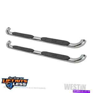 Nerf Bar �E�F�X�e�B��21-4090�v���`�i�V���[�Y4 "19-20 RAM 1500�g���^�N�V�[�p�̑ȉ~�`�̃X�e�b�v�o�[ Westin 21-4090 Platinum Series 4" Oval Step Bar for 19-20 Ram 1500 Extended Cab