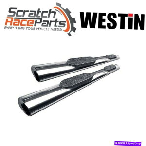 Nerf Bar �E�F�X�e�B���̓c���h��07-18 6 Pro Traxx�L���u�̒����������ȉ~�`�̃`���[�u�X�e�b�v�o�[ Westin Fits Tundra 07-18 6Pro Traxx Cab Length Polished Oval Tube Step Bars�y���s�A���i�z