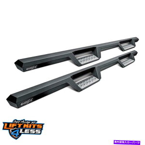Nerf Bar EFXeB56-141452eNX`BLK HDXXeXhbvi[tXebvo[2019W[ Westin 56-141452 Textured Blk HDX Stainless Drop Nerf Step Bars for 2019 Ranger