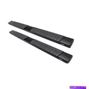 Nerf Bar �V���o���[�h/�V�G���N���[�L���u��28-71035�̃E�F�X�e�B���u���b�NR7 7 "���̃����j���O�{�[�h Westin Black R7 7" Wide Running Boards for Silverado/Sierra Crew Cab #28-71035