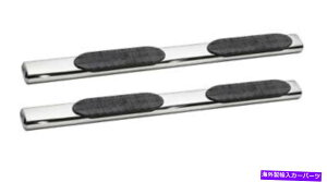 Nerf Bar Westin 21-63720 Pro Traxx 6 in�B 2014�N����2019�N�̃V�{���[�V���o���[�h�̑ȉ~�`�̃X�e�b�v�o�[ Westin 21-63720 Pro Traxx 6 In. Oval Step Bars for 2014-2019 Chevy Silverado�y���s�A���i�z