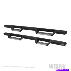 Nerf Bar �E�F�X�e�B��HDX�h���b�v�i�[�t�X�e�b�v�o�[ - 15-18 F150�̃e�N�X�`���u���b�N Westin HDX Drop Nerf Step Bars - Textured Black for 15-18 F150 SuperCrew�y���s�A���i�z