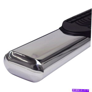 Nerf Bar trailfx a8221s step nerf bar 6�C���`�ȉ~�`�̃X�g���[�g�|�[���X�e�����X�|���b�J�[�p�� TrailFX A8221S Step Nerf Bar 6 Inch Oval Straight Pol Stainless Steel Rocker Pan�y���s�A���i�z