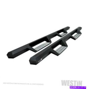 Nerf Bar Westin 56-116852 HDX�X�e�����X�h���b�v�i�[�t�X�e�b�v�o�[�e�N�X�`���u���b�N�X�e�����Xnew Westin 56-116852 HDX Stainless Drop Nerf Step Bars Textured Black Stainless NEW�y���s�A���i�z