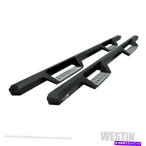 Nerf Bar Westin 56-119552 HDX�X�e�����X�h���b�v�i�[�t�X�e�b�v�o�[�e�N�X�`���u���b�N�X�e�����Xnew Westin 56-119552 HDX Stainless Drop Nerf Step Bars Textured Black Stainless NEW�y���s�A���i�z