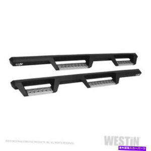 Nerf Bar Westin 56-132952 HDX�X�e�����X�h���b�v�i�[�t�X�e�b�v�o�[�e�N�X�`���u���b�NPC�X�`�[��new Westin 56-132952 HDX Stainless Drop Nerf Step Bars Textured Black PC Steel NEW�y���s�A���i�z