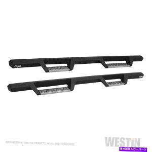 Nerf Bar Westin 56-140952 HDXXeXhbvi[tXebvo[ɍ19-22 1500 Westin 56-140952 HDX Stainless Drop Nerf Step Bars Fits 19-22 1500