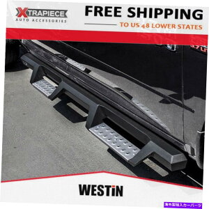 Nerf Bar �E�F�X�e�B��HDX�X�e�����X�h���b�v�i�[�t�o�[�T�C�h�X�e�b�v�t�B�b�g16-18���Y�^�C�^��XD�N���[�L���u Westin HDX Stainless Drop Nerf Bars Side Step Fit 16-18 Nissan Titan XD Crew Cab�y���s�A���i�z