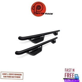 Nerf Bar Lund 34641389地形HXステップNERFバーブラックスチール2019-2021 Dodge Ram Lund 34641389 Terrain HX Step Nerf Bars Black Steel For 2019-2021 Dodge Ram