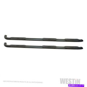 Nerf Bar 15-19�V���o���[�h /�V�G��2500/3500 4�ȉ~�`��wtw nerf�X�e�b�v�o�[24-54575�̃E�F�X�e�B�� Westin For 15-19 Silverado / Sierra 2500/3500 4 Oval WTW Nerf Step Bars 24-54575