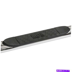 Nerf Bar EFXeB24-54230v`iV[Y4C`Bȉ~`̃zC[ԃXebvo[ Westin 24-54230 Platinum Series 4 In. Oval Wheel-To-Wheel Step Bar