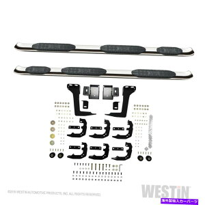 Nerf Bar Westin 21-534730 Pro Traxx 5ȉ~`̃zC[c[zC[nerfXebvo[tBbg19-21 1500 Westin 21-534730 PRO TRAXX 5 Oval Wheel to Wheel Nerf Step Bars Fits 19-21 1500