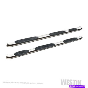 Nerf Bar Westin 21-534700 Pro Traxx 5ȉ~`̃zC[c[zC[nerfXebvo[tBbg19-22 1500 Westin 21-534700 PRO TRAXX 5 Oval Wheel to Wheel Nerf Step Bars Fits 19-22 1500