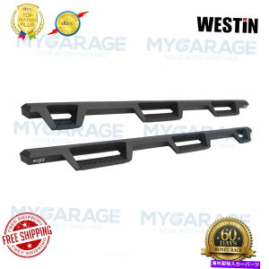 Nerf Bar 07-18Vo[h/VG1500 HDXzC[c[zC[̃ubNXebv56-534575̃EFXeB Westin For 07-18 Silverado/Sierra 1500 HDX Wheel-to-Wheel Black Steps 56-534575