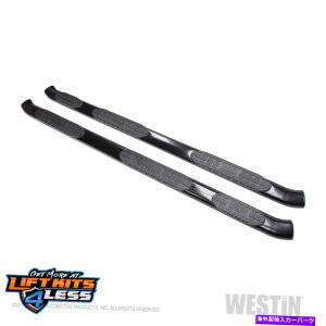 Nerf Bar Westin 21-534655 131 "Blk Oval Nerf Step Bar wtw Pair for 17-19 Ford F250/350 SD Westin 21-534655 131" Blk Oval Nerf Step Bar WTW Pair for 17-19 Ford F250/350 SD