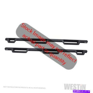 Nerf Bar Westin Automotive���i56-534025�e�N�X�`���u���b�N�X�e�b�v�o�[�A1�p�b�N Westin Automotive Product 56-534025 Textured Black Step bar, 1 Pack�y���s�A���i�z