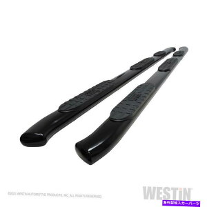 Nerf Bar Westin 21-534755 Pro Traxx 5ȉ~`̃zC[c[zC[i[tXebvo[ Westin 21-534755 PRO TRAXX 5 Oval Wheel to Wheel Nerf Step Bars