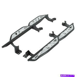 Nerf Bar Smittybilt 76734 Apollo Rock Sliders w�X�e�b�v07-18 Jeep Wrangler JK Unlimited SMITTYBILT 76734 Apollo Rock Sliders w Step for 07-18 Jeep Wrangler JK Unlimited