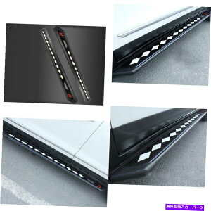Nerf Bar LfbNXT6̃J[{t@Co[2019-2022TChXebvjO{[hNERFo[ی Carbon Fiber For Cadillac XT6 2019-2022 Side Step Running Board Nerf Bar Protect