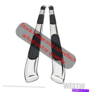 Nerf Bar Westin Pro Traxx 5ȉ~`̃zC[c[zC[i[tXebvo[21-534750 Westin PRO TRAXX 5 Oval Wheel to Wheel Nerf Step Bars 21-534750