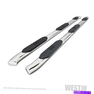 Nerf Bar Westin 21-534750 Pro Traxx 5ȉ~`̃zC[c[zC[i[tXebvo[ Westin 21-534750 PRO TRAXX 5 Oval Wheel to Wheel Nerf Step Bars