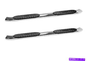 Nerf Bar EFXeB21-534340lto[ - gbNzC[́A5  "̒a̕\ʃXebvŎԗւ܂ WESTIN 21-534340 Nerf Bar - Truck Wheel to Wheel With Surface Steps In 5" Diam
