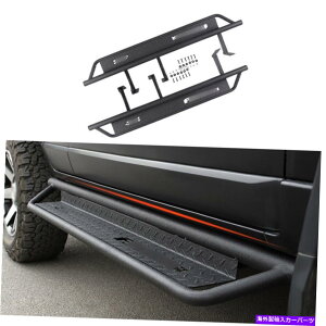 Nerf Bar 2007-2014トヨタFJクルーザーに適したボードnerfバーのランニングボードnerfバーのブラックスチールサイドステップ Black Steel Side Step Running Board Nerf Bar Fit for 2007-2014 Toyota FJ Cruiser