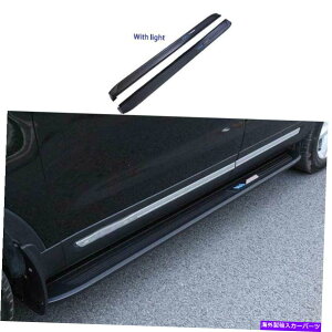 Nerf Bar tH[hGNXv[[2011-2019ubNA~jELEDTChXebvjO{[hNERFo[ For Ford Explorer 2011-2019 Black Aluminum LED Side Step Running Board Nerf Bar