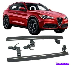 Nerf Bar Alfa Romeo Stelvio 949 2016-2021WJ\ȃjO{[hNERFo[ɓK Fits for ALFA Romeo Stelvio 949 2016-2021 Deployable Running Board Nerf Bar