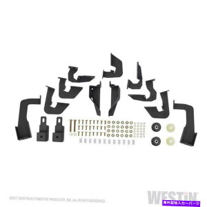 Nerf Bar �E�F�X�e�B��07-18�V�{���[/GMC�V���o�[�h1500�N���[�L���u�z�C�[���c�[�z�C�[���i�[�t�X�e�b�v�o�[ Westin 07-18 Chevrolet/GMC Silverado 1500 Crew Cab Wheel-to-Wheel Nerf Step Bars�y���s�A���i�z
