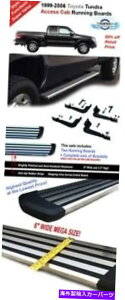 Nerf Bar 99-06g^chANZXLuN6 "jOTChXebv{[hnerfo[ 99-06 Toyota Tundra Access Cab Chrome 6" Running Side Step Board Nerf Bars